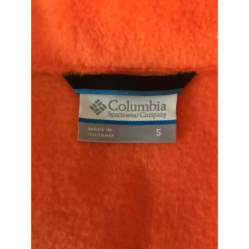 Clemson Tigers Columbia Flanker II Full-Zip Fleece Jacket Size S - Picture 8 of 9